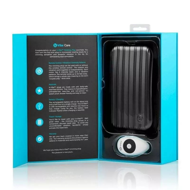 B-Vibe analinis kaištis Rimming 2