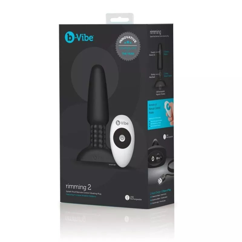 B-Vibe analinis kaištis Rimming 2