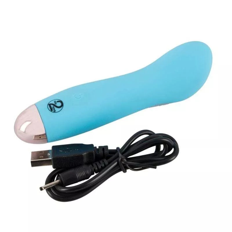 Mini vibratorius Cuties (žydras)