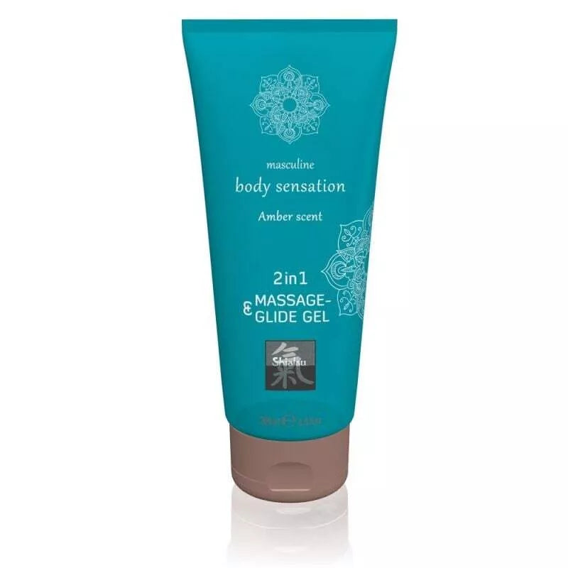 SHIATSU masažo gelis – lubrikantas Amber (200 ml)