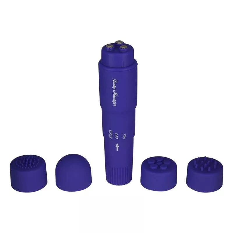 Vibratorius klitoriui Madingasis (purpurinis)