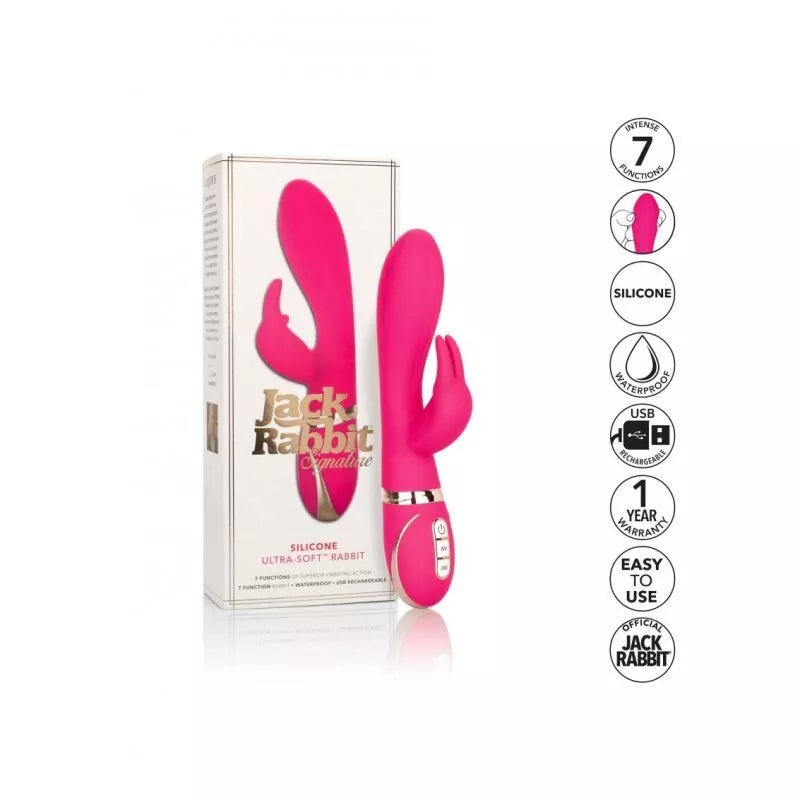 Kiškučio vibratorius Švelnutis (rožinis)