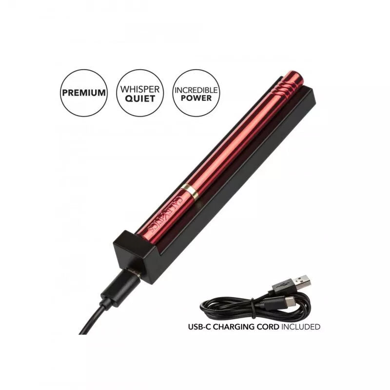 Mini vibratorius Hidden Pleasures (raudonas)