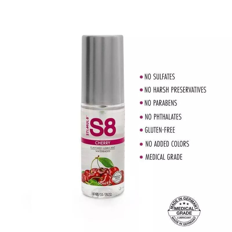 S8 oralinis lubrikantas Cherry (50 ml)