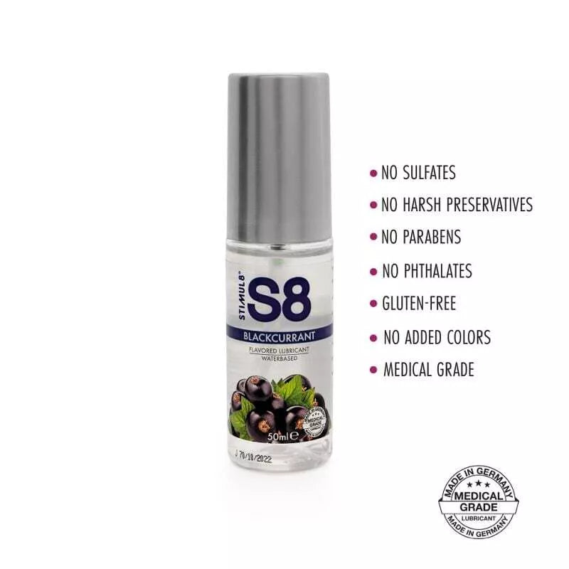 S8 oralinis lubrikantas Blackcurrant (50 ml)