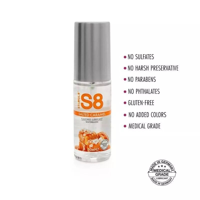 S8 oralinis lubrikantas Caramel (50 ml)