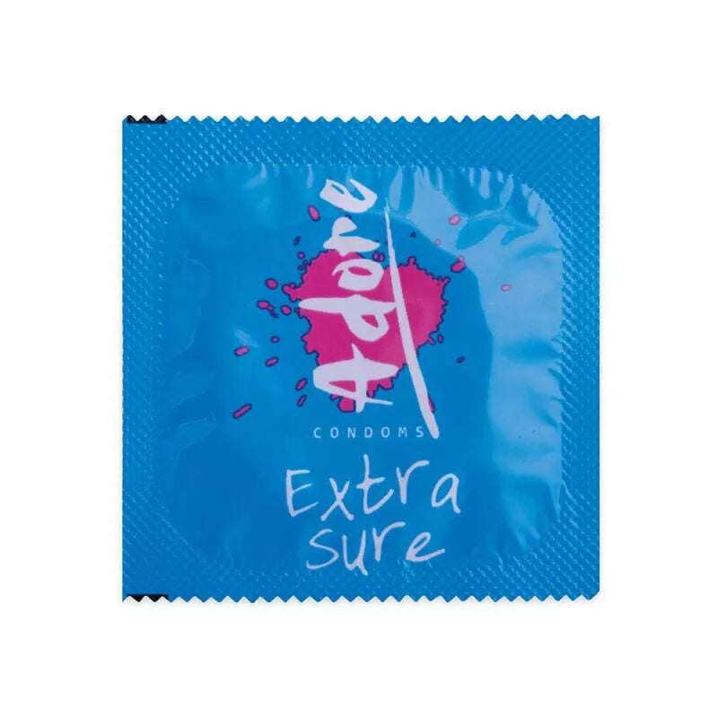 Prezervatyvai Adore Extra Sure (1 vnt.)