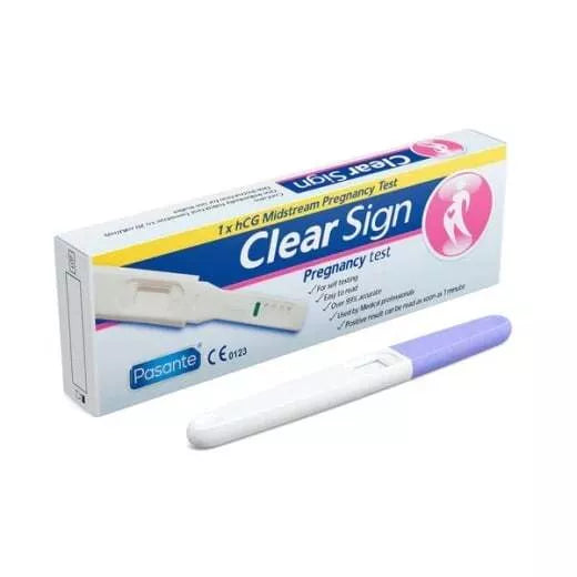 Nėštumo testas Clear Sign Midstream (1 vnt)