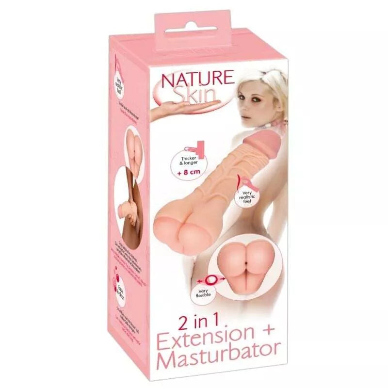 Masturbatorius – varpos užmovas 2 in 1