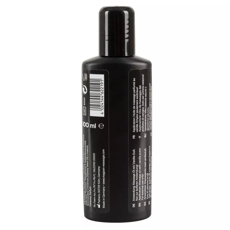 Masažo aliejus Magoon Vanilė (100 ml)