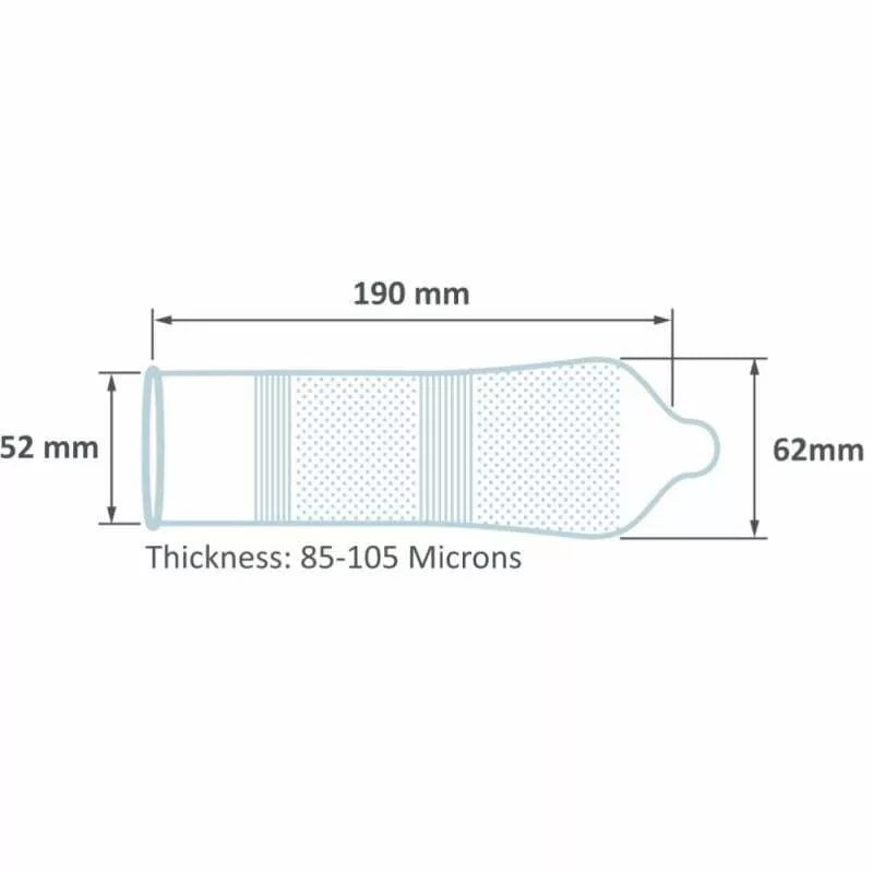 Prezervatyvai Pasante Ribs & Dots (3 vnt.)