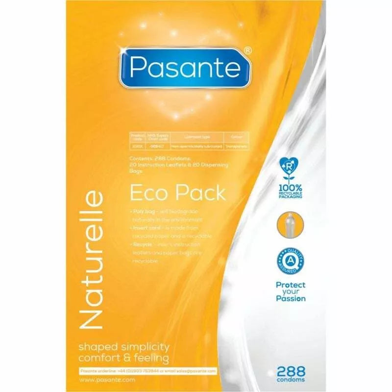 Prezervatyvai Pasante Naturelle (3 vnt.)