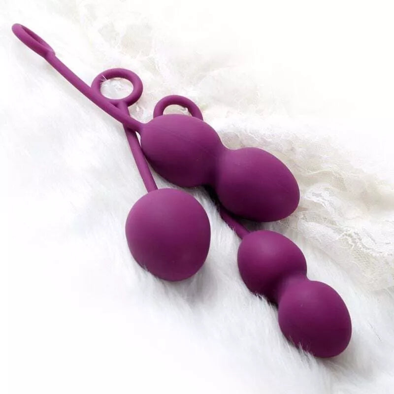 Vaginaliniai kamuoliukai Nova (violetiniai)