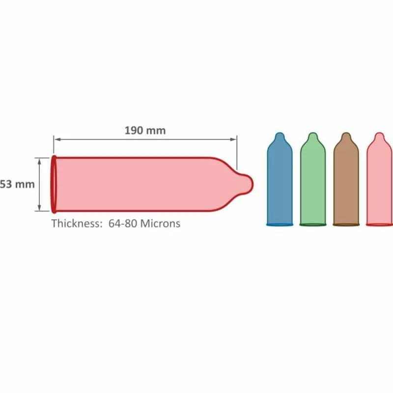 Prezervatyvai Pasante Strawberry Crush (1 vnt.)