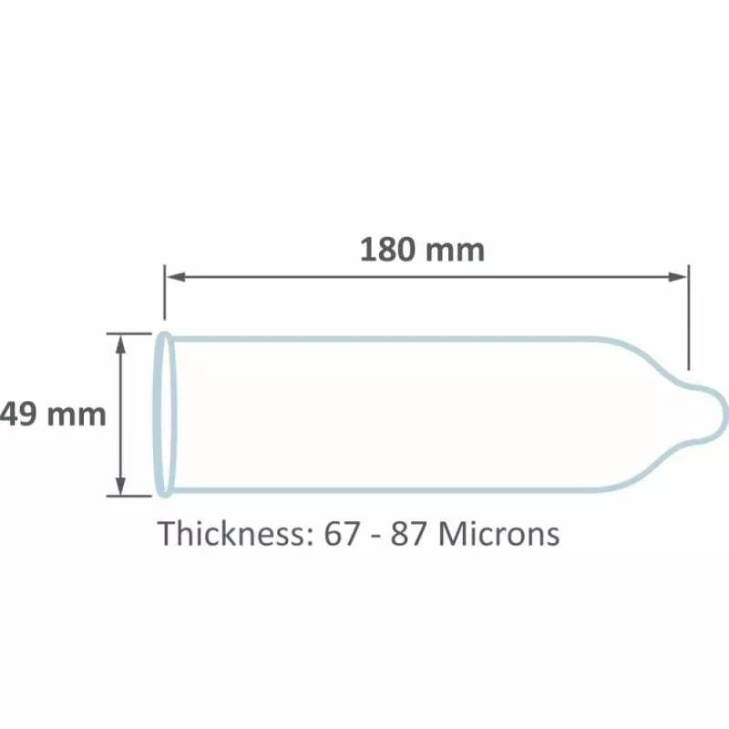 Prezervatyvai Pasante Trim (1 vnt.)