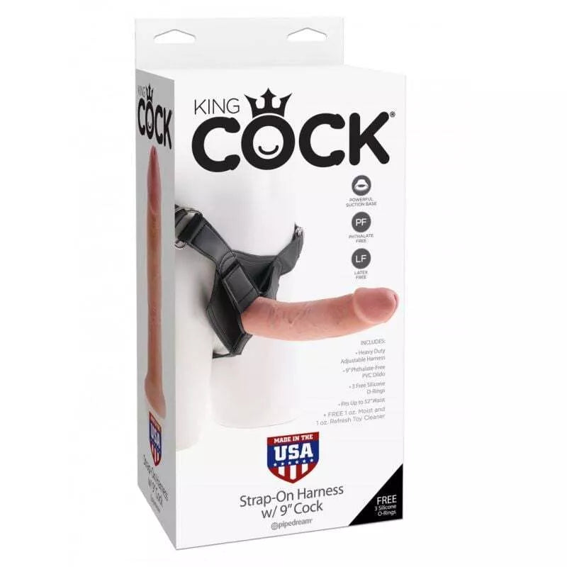 King Cock Strap-on Šėlkime