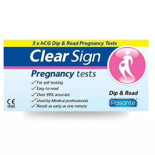 Nėštumo testas Clear Sign Midstream (3 vnt)