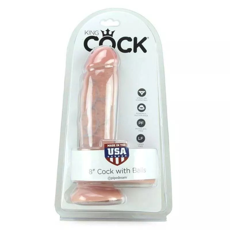 Falo imitatorius King (kūno spalvos)