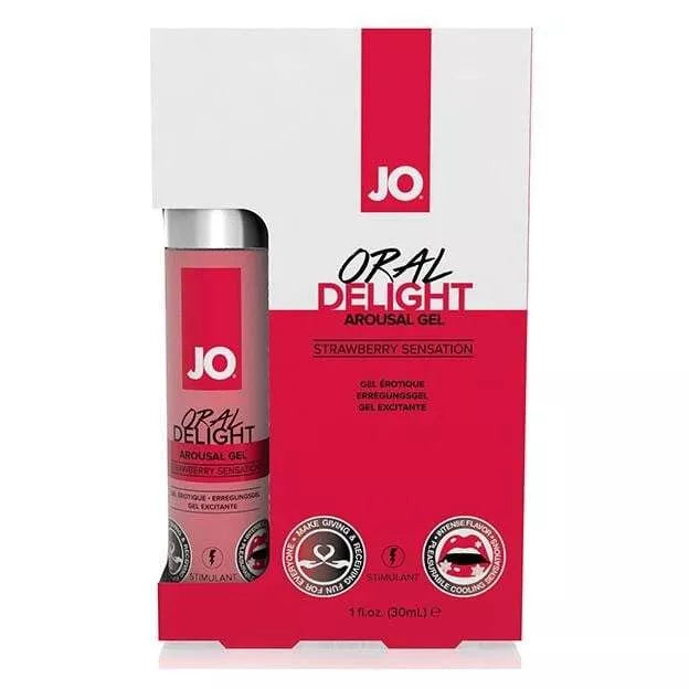 Oralinis lubrikantas Jaudinanti Braškė (30 ml)