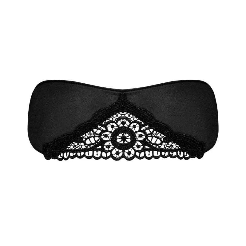 Akių raištis Satinia (juodas)