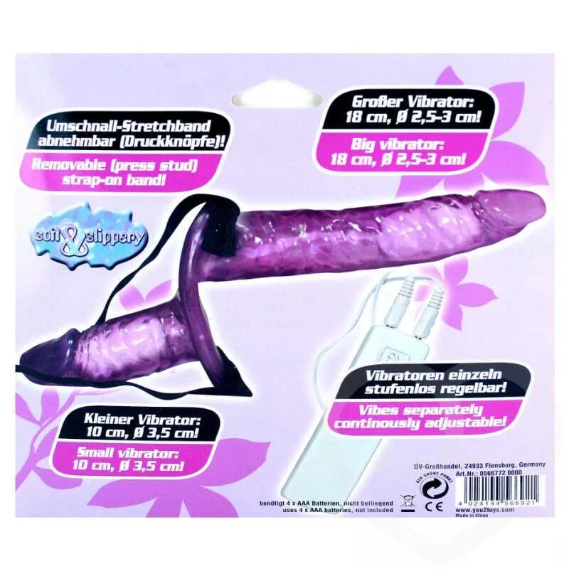 Strap-on Dvigubas įsiskverbimas